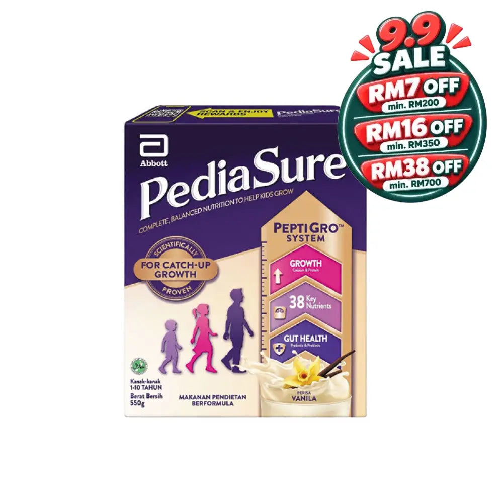 PEDIASURE PEPTIGRO VANILLA 550G