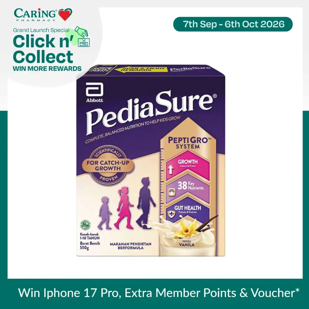 PEDIASURE PEPTIGRO VANILLA 550G