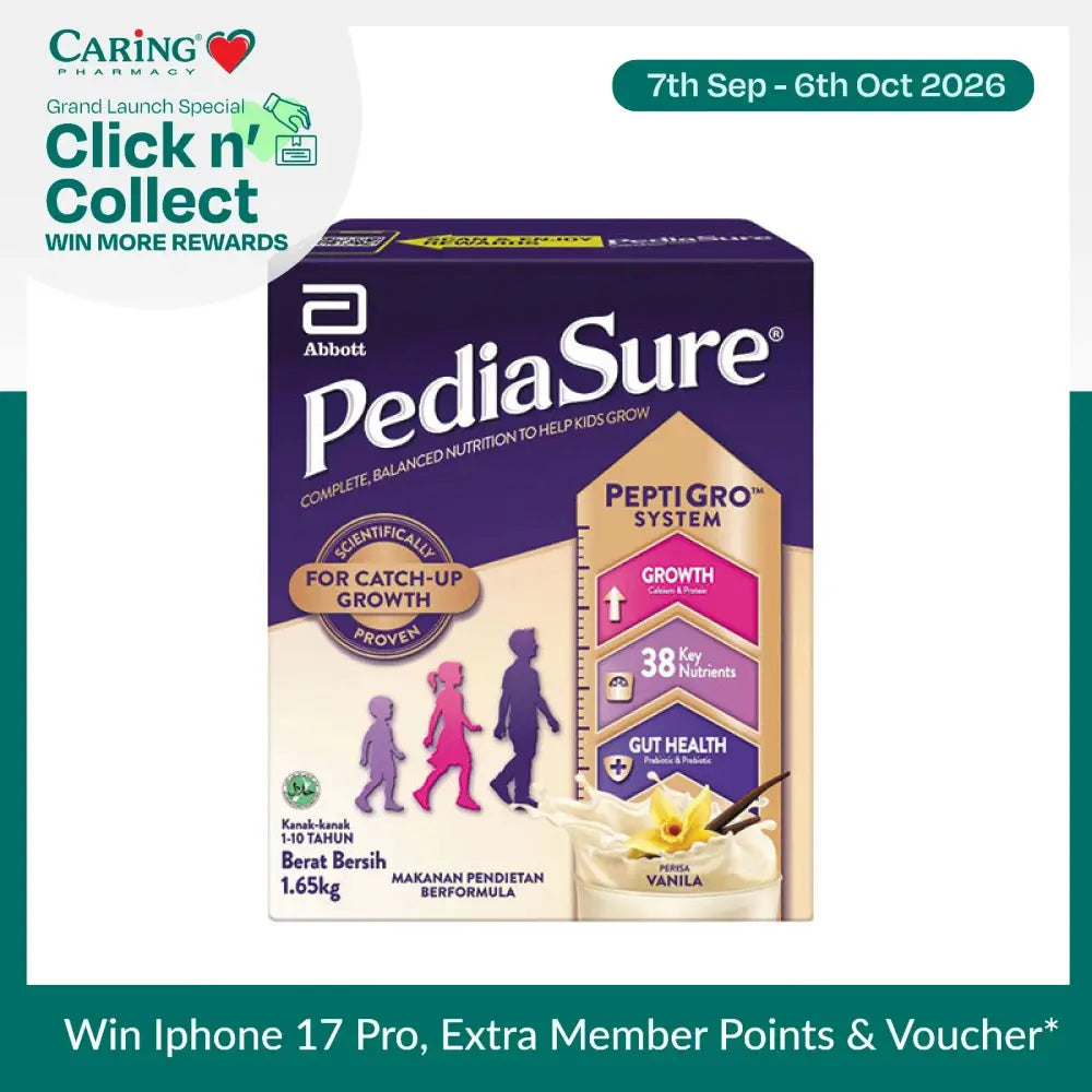 PEDIASURE PEPTIGRO VANILLA BIB 1.65KG