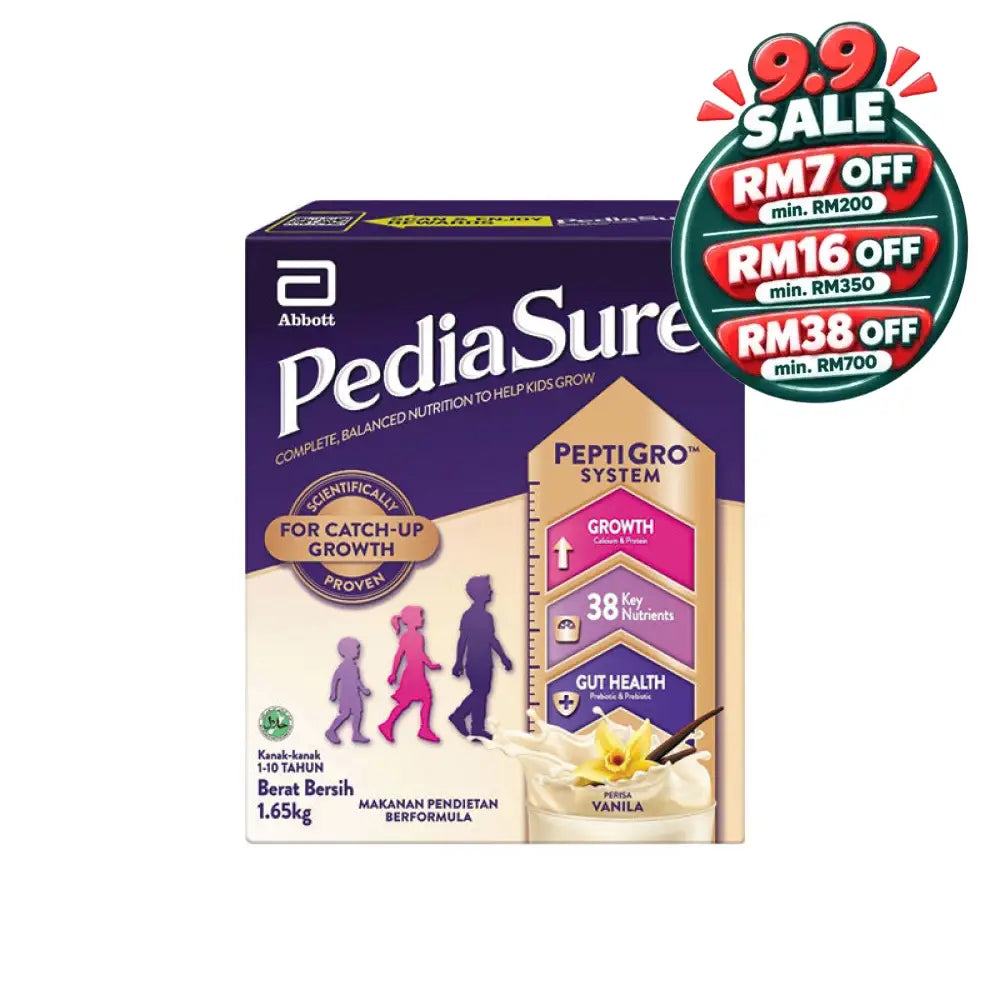 PEDIASURE PEPTIGRO VANILLA BIB 1.65KG