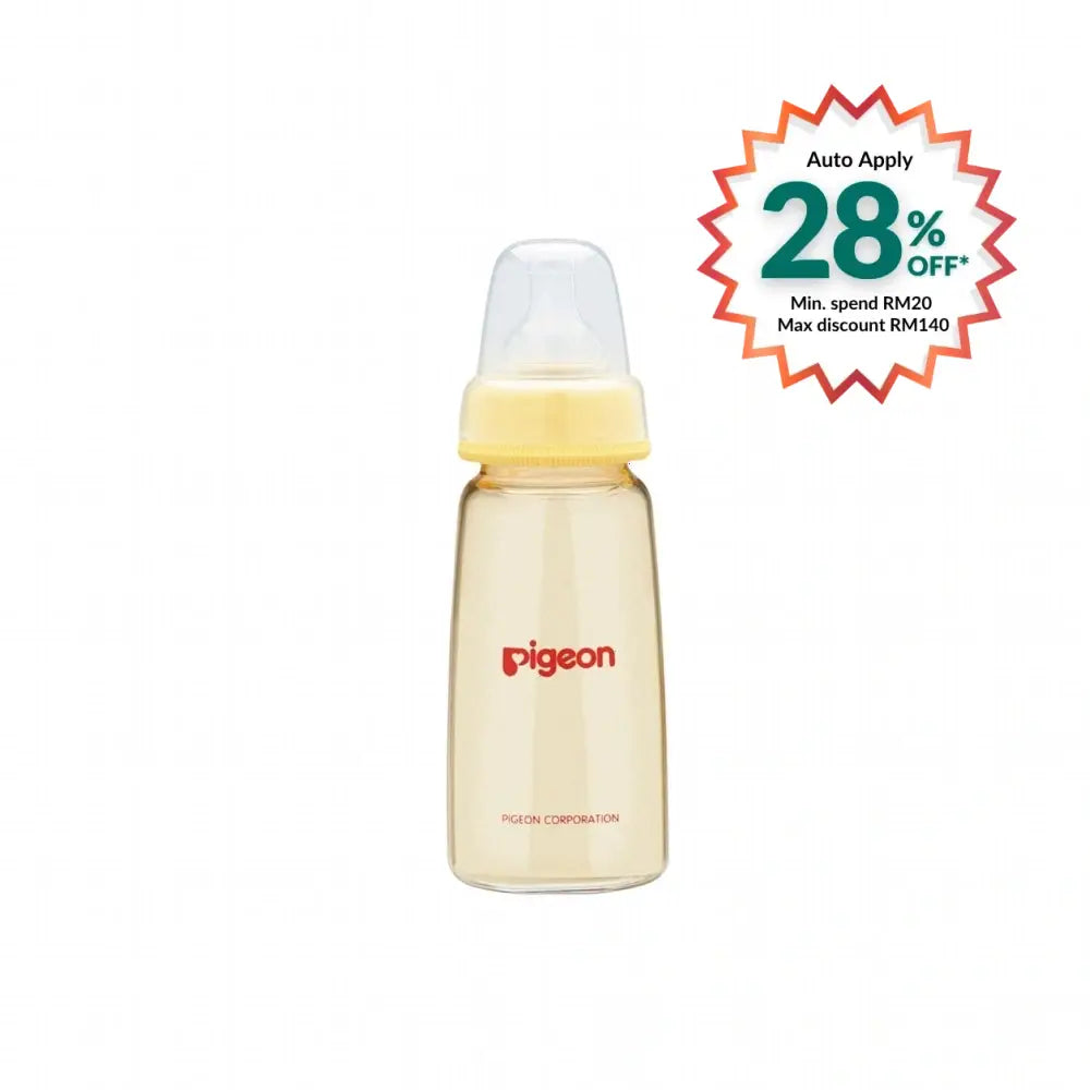 PIGEON FLEXIBLE SLIM NECK 0+M PPSU BOTTLE 160ML 1S