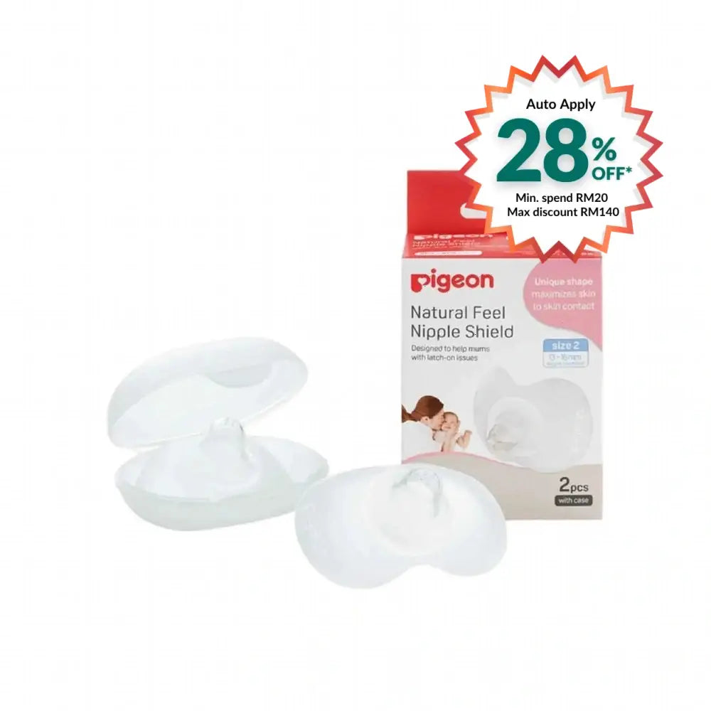 PIGEON NATURAL FIT NIPPLE SHIELD LL 2S