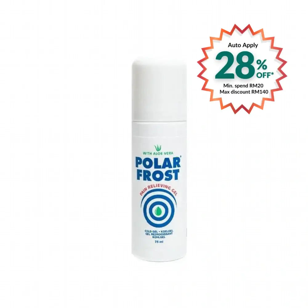 POLAR FROST PAIN RELIEVING COLD GEL ROLL ON 75ML