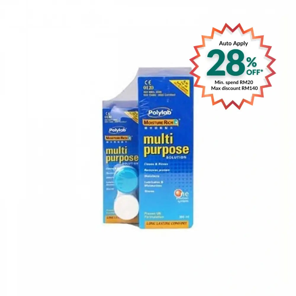 POLYLAB MULTI PURPOSE SOLUTION 360ML + 100ML