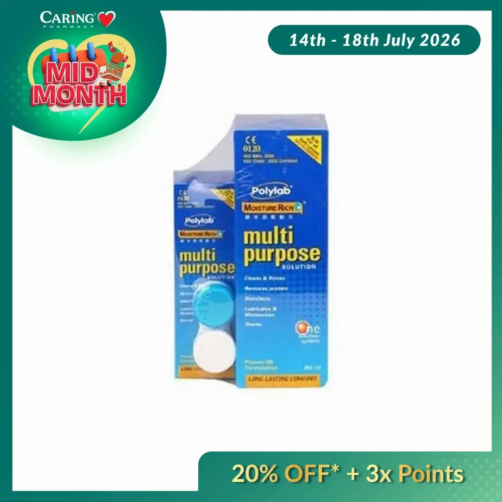 POLYLAB MULTI PURPOSE SOLUTION 360ML + 100ML