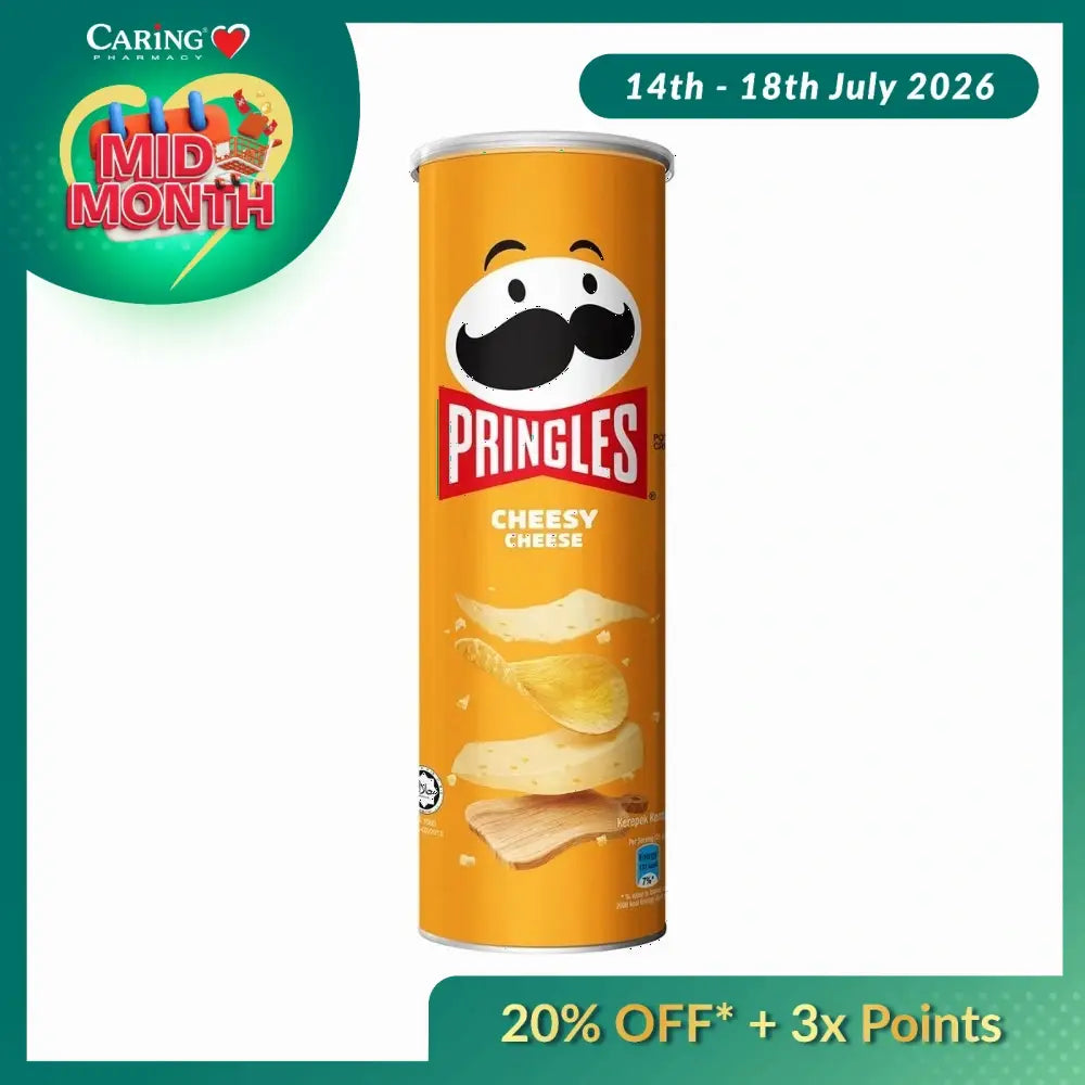 PRINGLES CHEESY CHEESE 102G