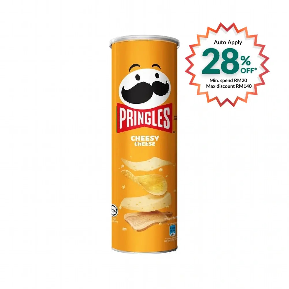 PRINGLES CHEESY CHEESE 102G