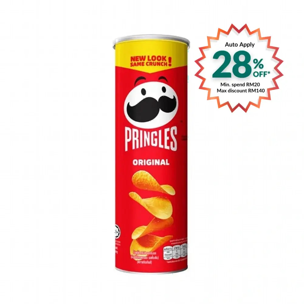 PRINGLES SNACK ORIGINAL 102G