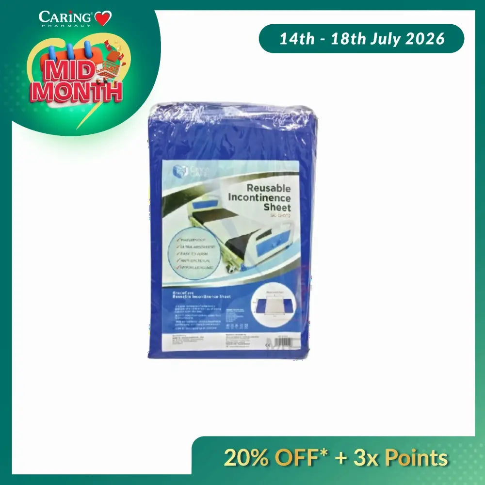 PRO LIFE REUSABLE INCONTINENCE SHEET 34 INCH X 29 INCH MRP-GCG002