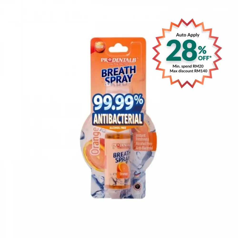 PRODENTAL B BREATH SPRAY ORANGE 20ML