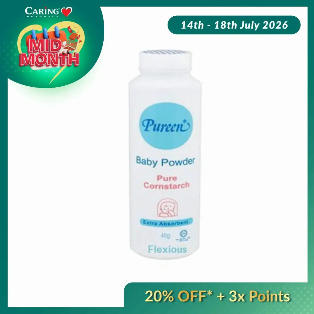 PUREEN BABY CORNSTARCH POWDER 40G