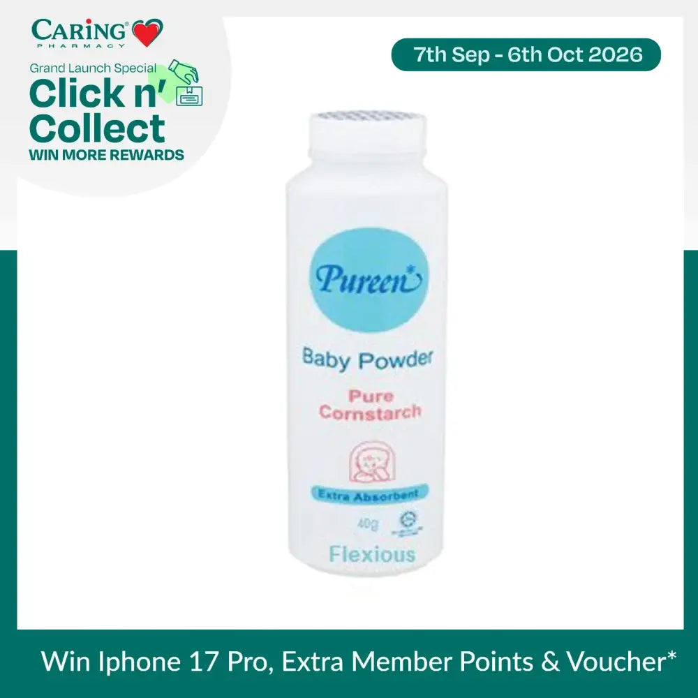 PUREEN BABY CORNSTARCH POWDER 40G