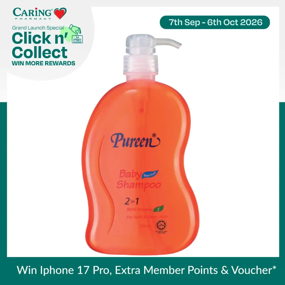 PUREEN BABY SHAMPOO 2 IN 1 750ML