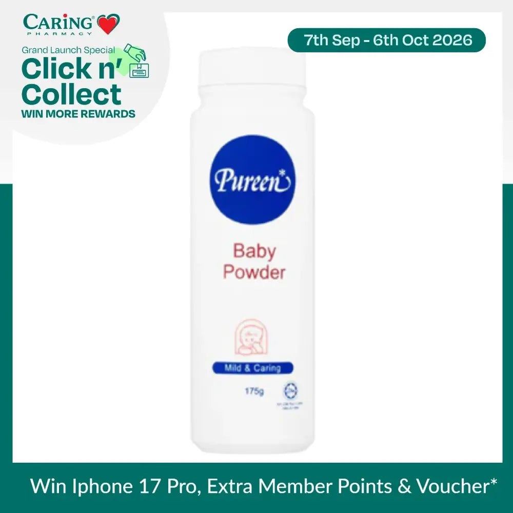 PUREEN BABY TALCUM POWDER 175G