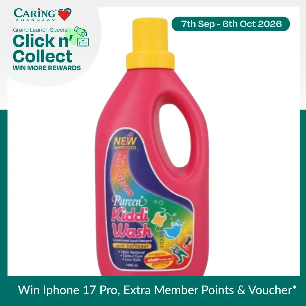 PUREEN KIDDIWASH WITH SOFTENER 1L