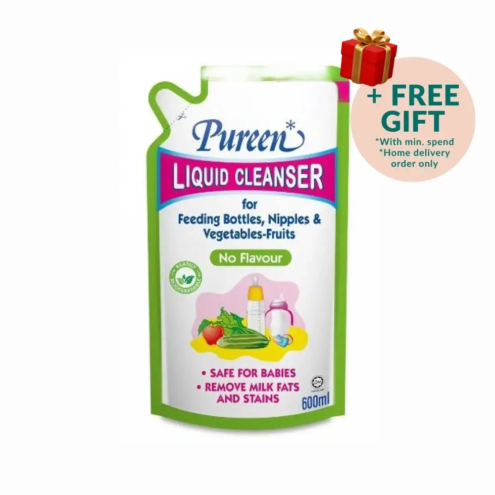 PUREEN LIQUID CLEANSER NO FLAVOUR REFILL 600ML
