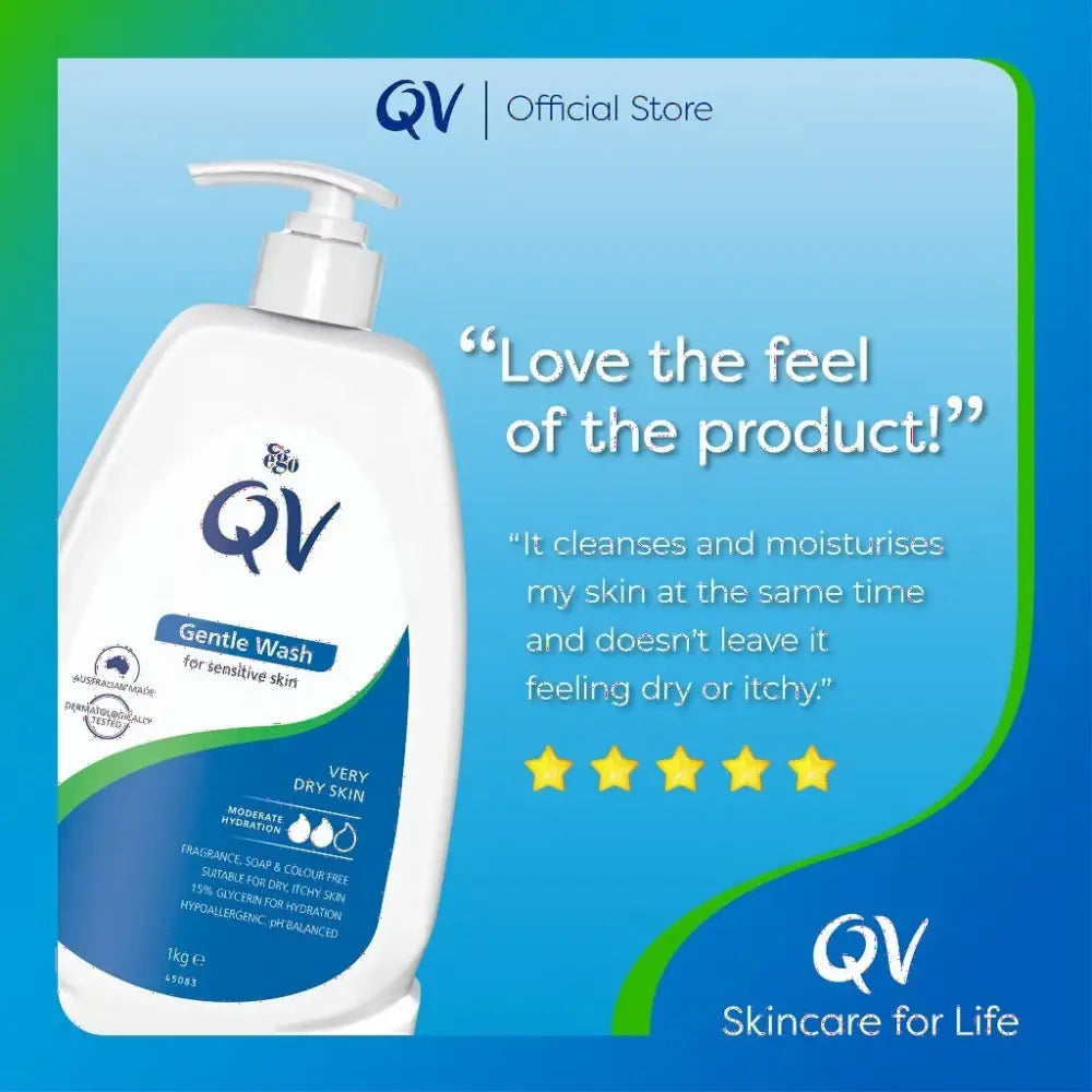 QV GENTLE WASH 1KG 2S
