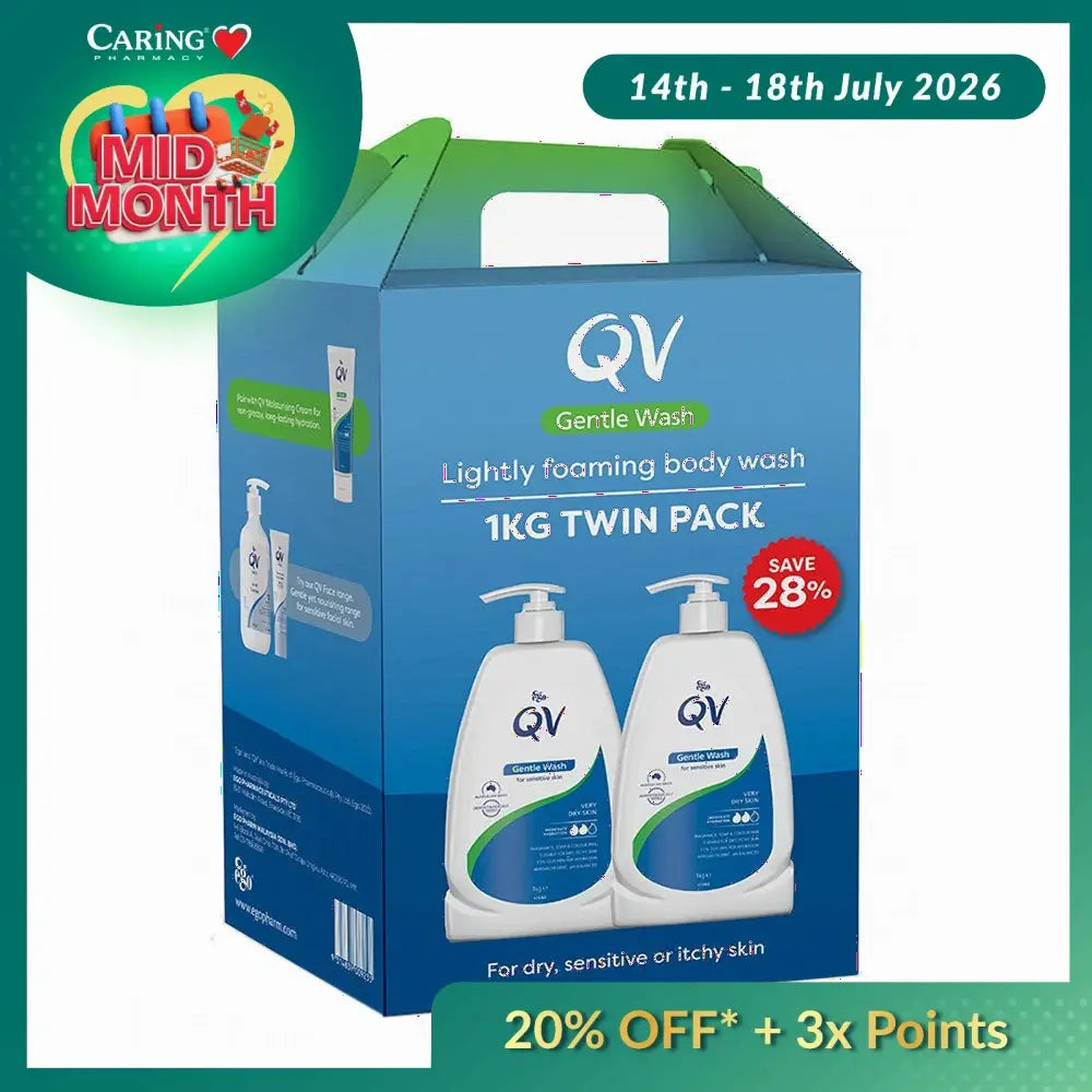 QV GENTLE WASH 1KG 2S