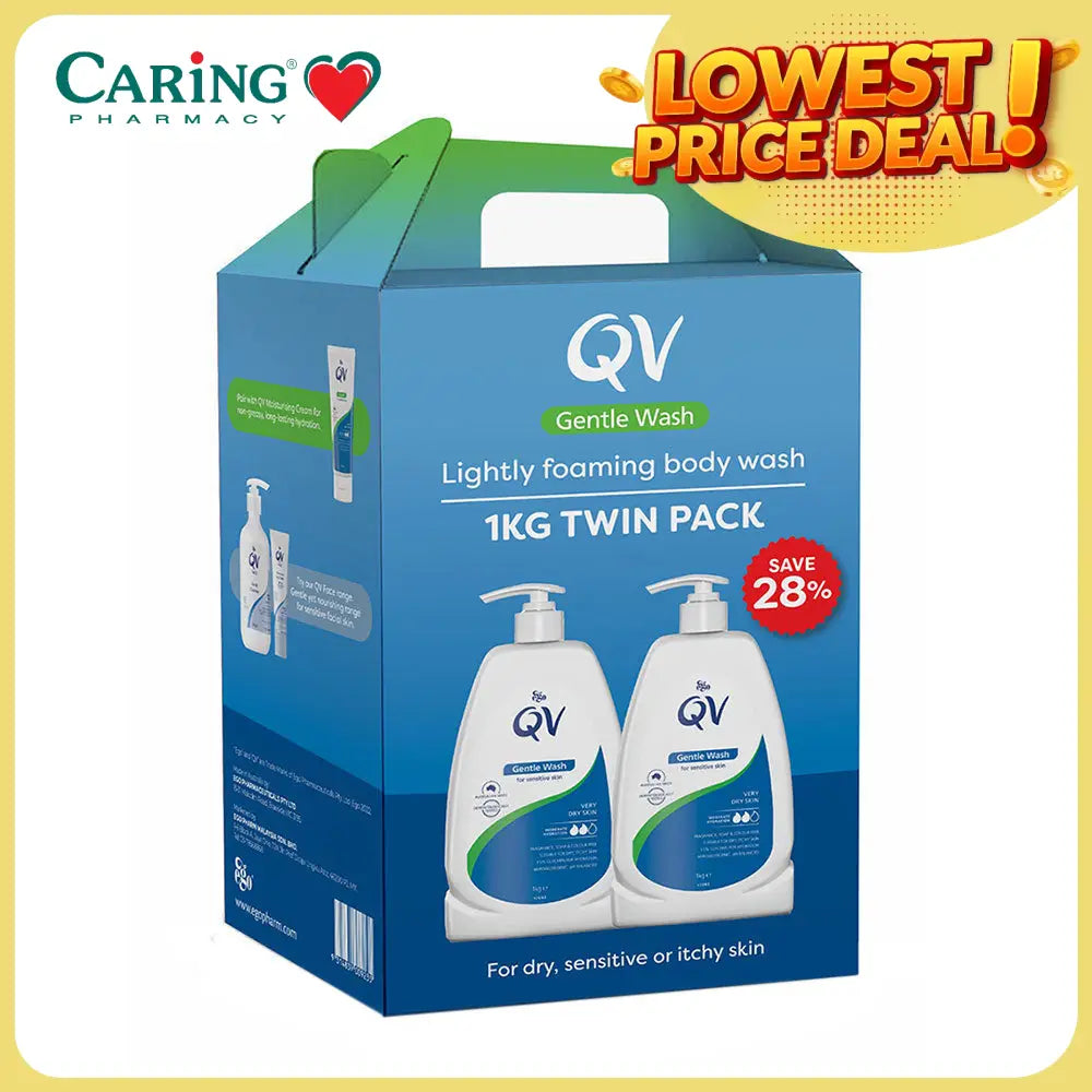 QV GENTLE WASH 1KG 2S