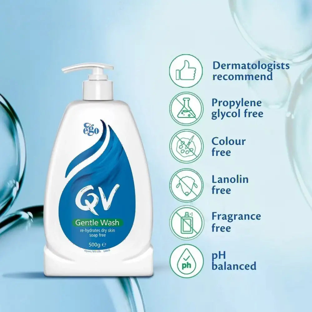 QV GENTLE WASH 500G