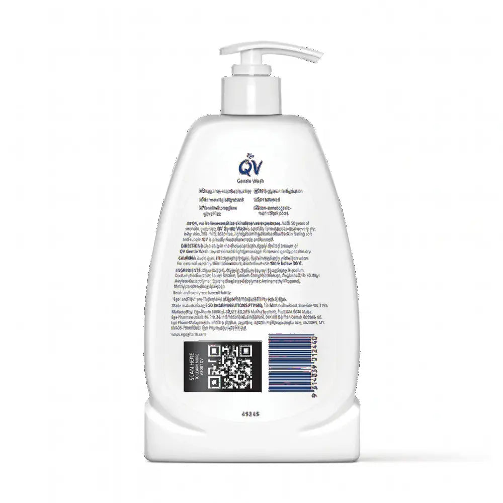 QV GENTLE WASH 500G