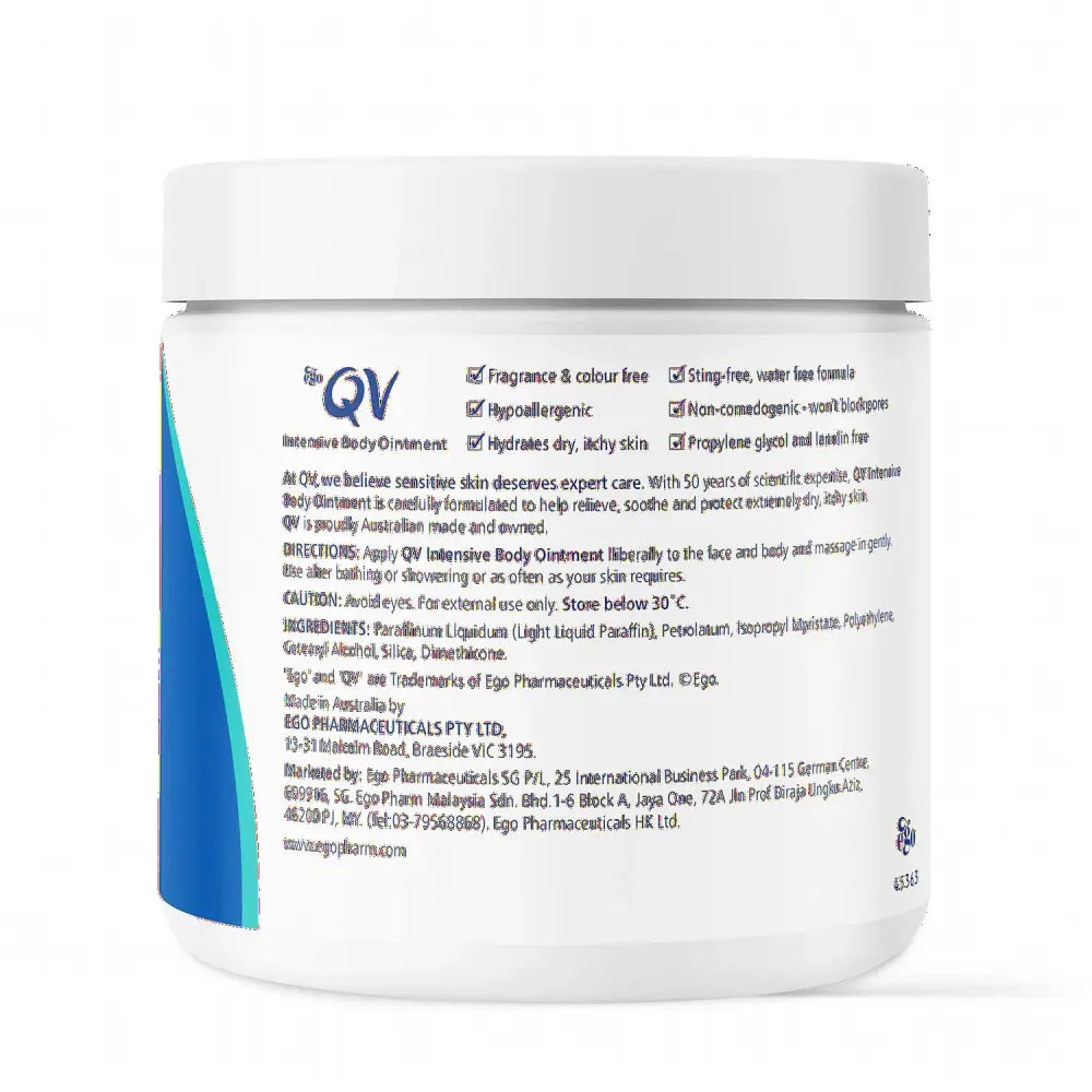 QV INTENSIVE BODY OINTMENT 45OG