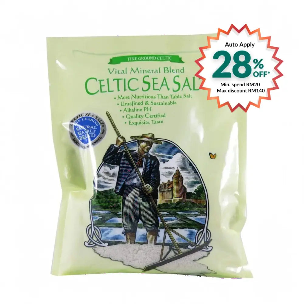 RADIANT CELTIC SEA SALT (FINE) 200G
