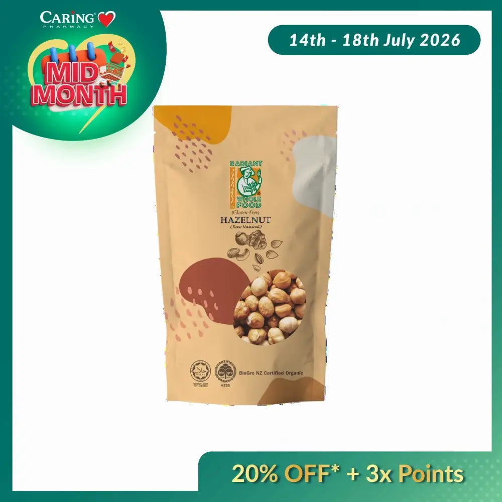 RADIANT HAZELNUT NATURAL 200G