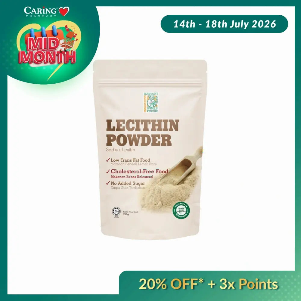 RADIANT LECITHIN POWDER 250G