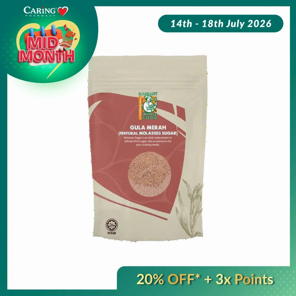 RADIANT MOLASSES SUGAR NATURAL 1KG