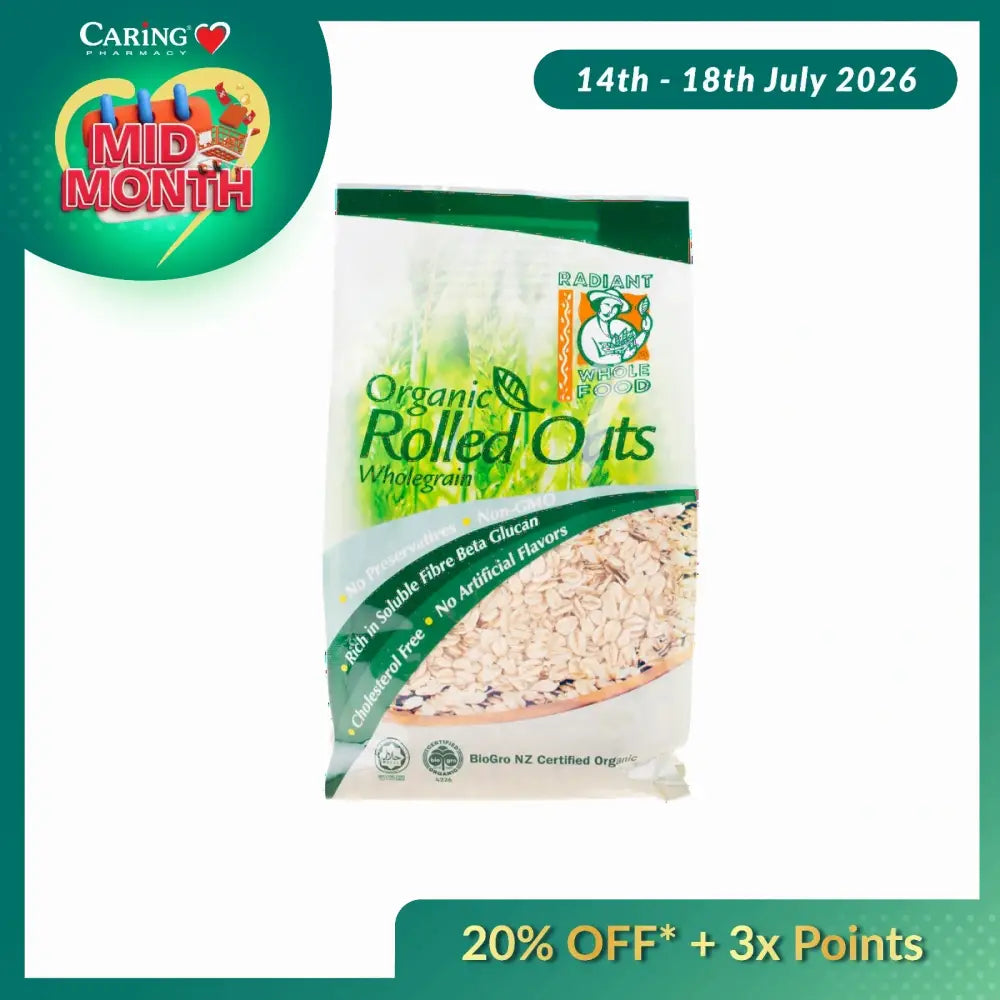 RADIANT ROLLED OAT 500G