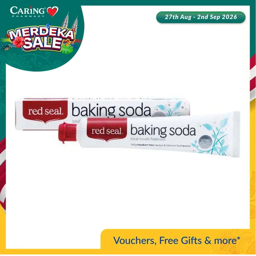 RED SEAL BAKING SODA NATRUE TOOTHPASTE 100G