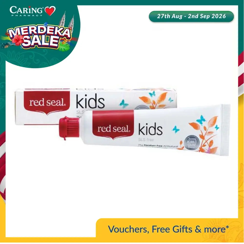 RED SEAL KIDS TUTTI FRUTTI TOOTHPASTE 75G