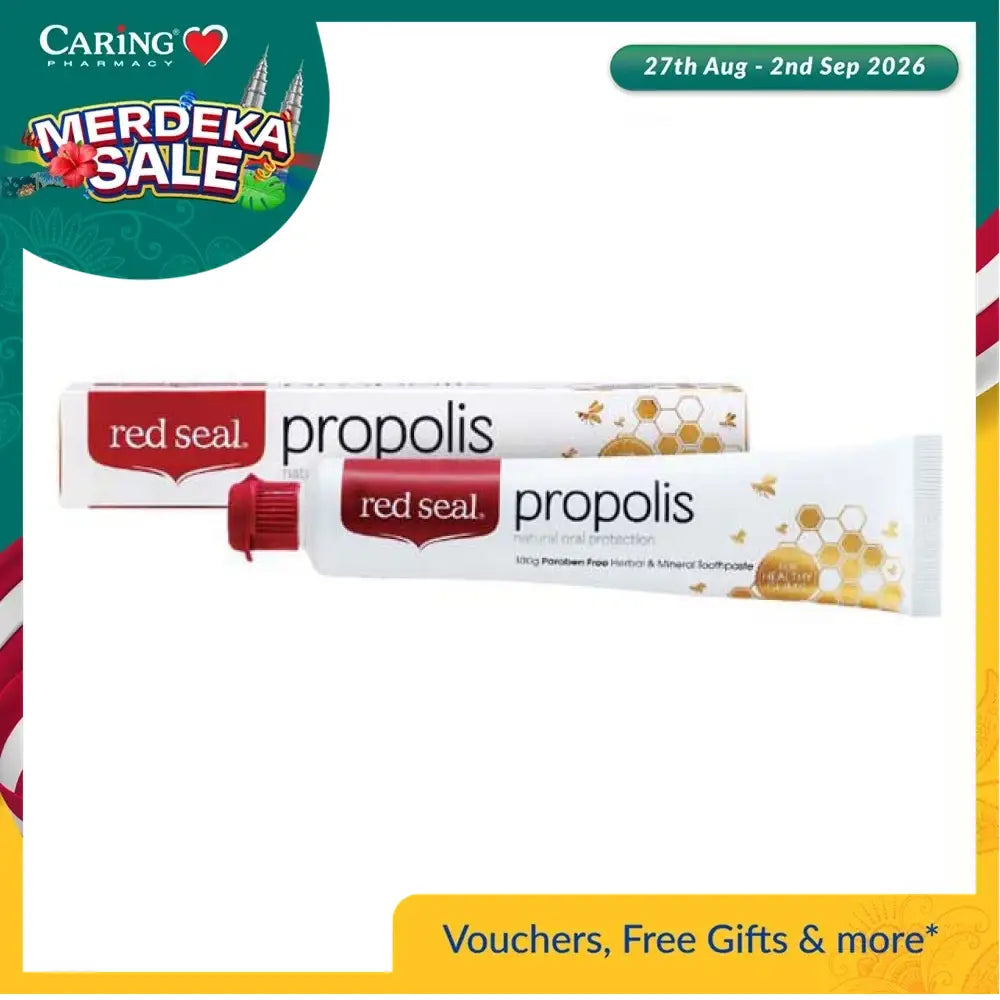 RED SEAL PROPOLIS NATRUE TOOTHPASTE 100G