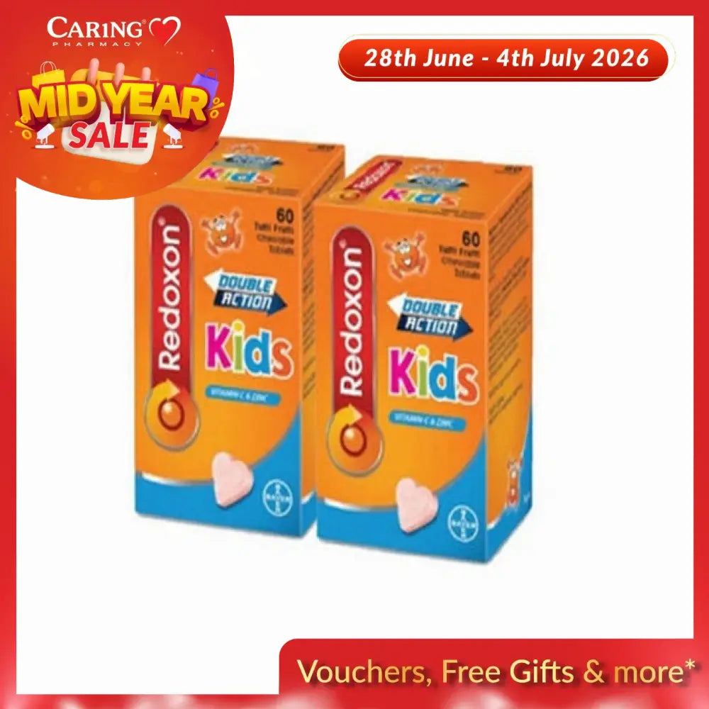 Redoxon Double Action Kids 250Mg Chew 60Sx2