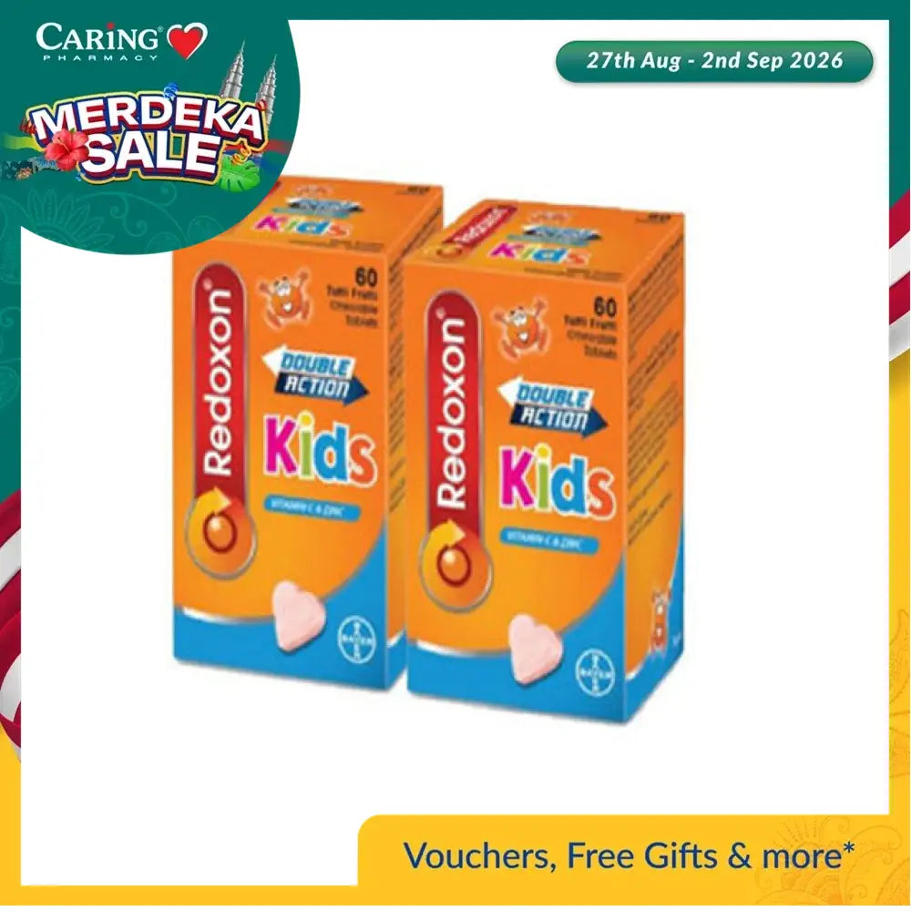 Redoxon Double Action Kids 250Mg Chew 60Sx2