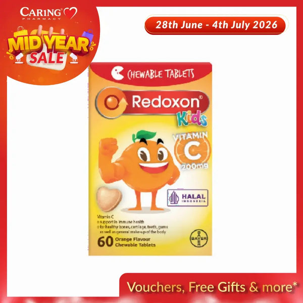 Redoxon Kids Plain C Chewable Tab 60S