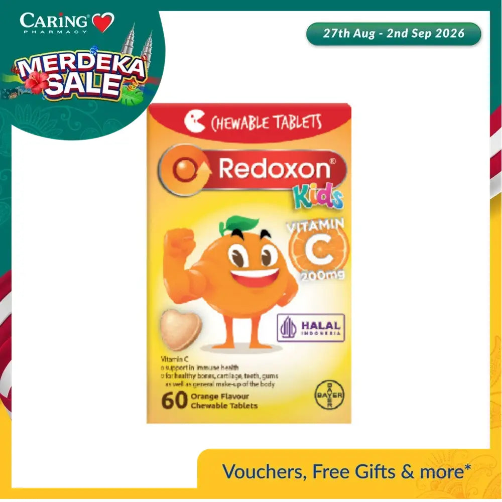 Redoxon Kids Plain C Chewable Tab 60S