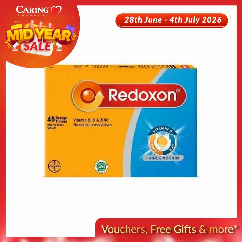Redoxon Triple Action Eff Ora Tab 45S