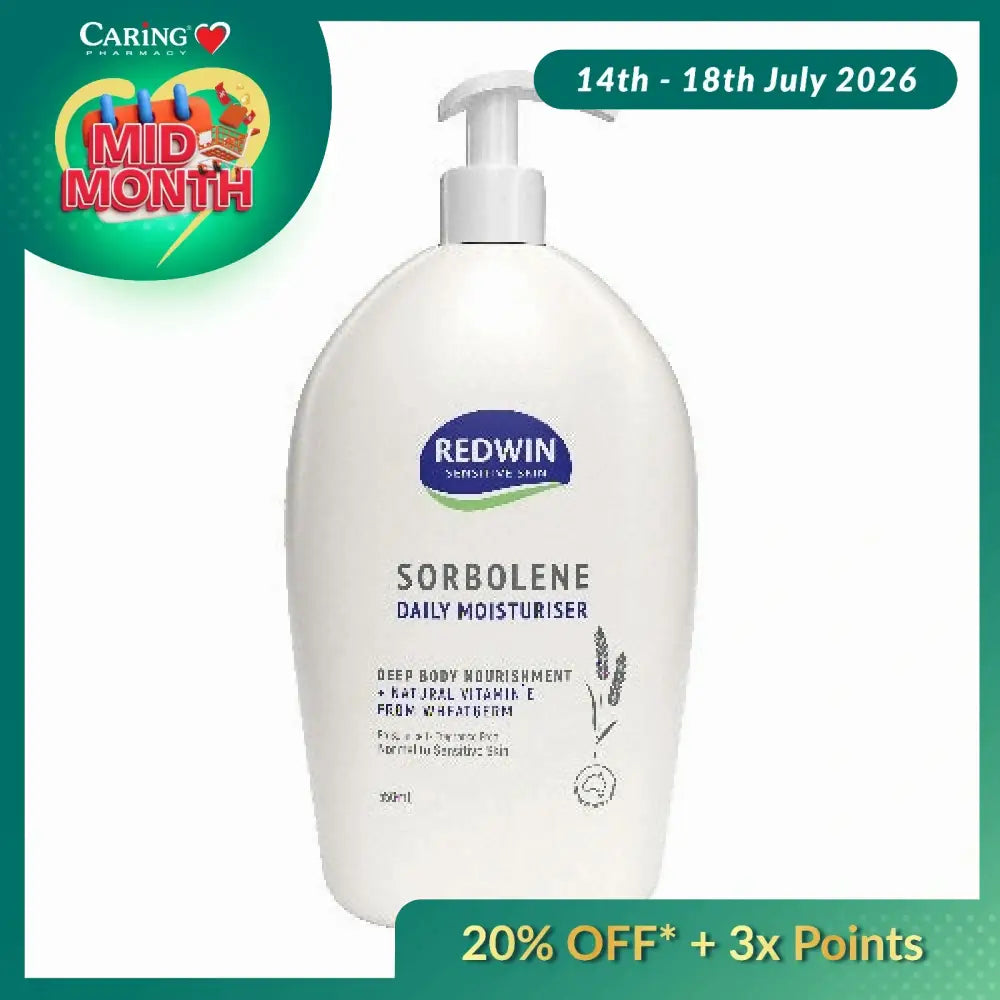 REDWIN SORBOLENE MOIST WITH VITAMIN E 550ML