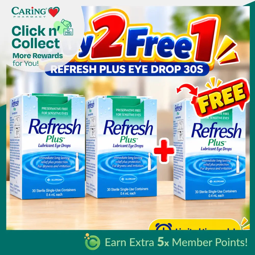 REFRESH PLUS EYE DROP 30S