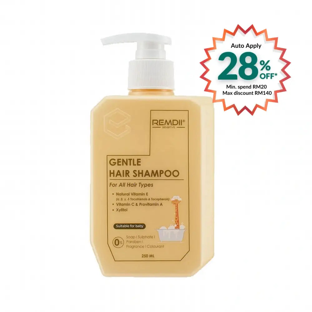 REMDII GENTLE HAIR SHAMPOO 250ML