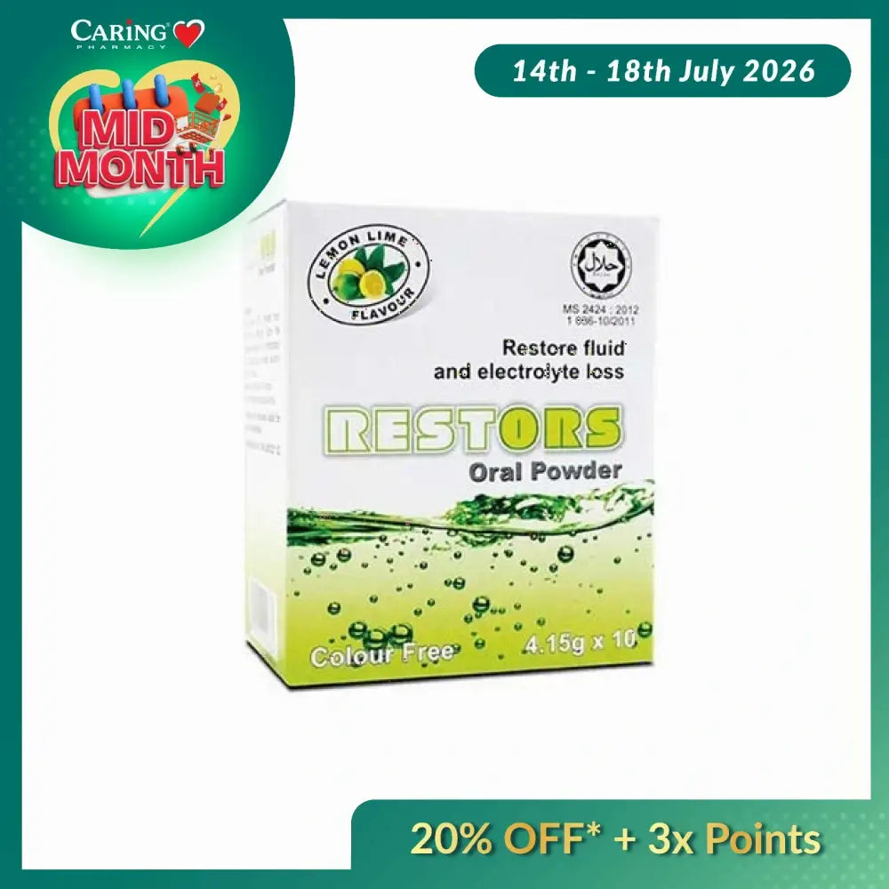 RESTORS ORAL POWDER 4.15G 10S