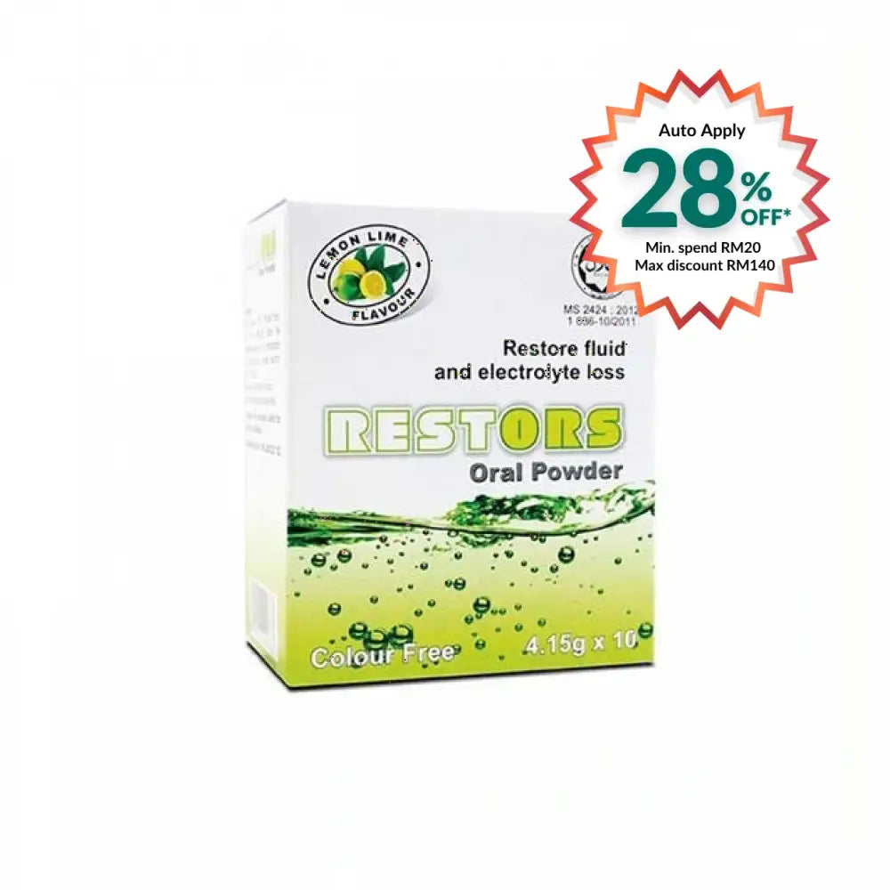 RESTORS ORAL POWDER 4.15G 10S