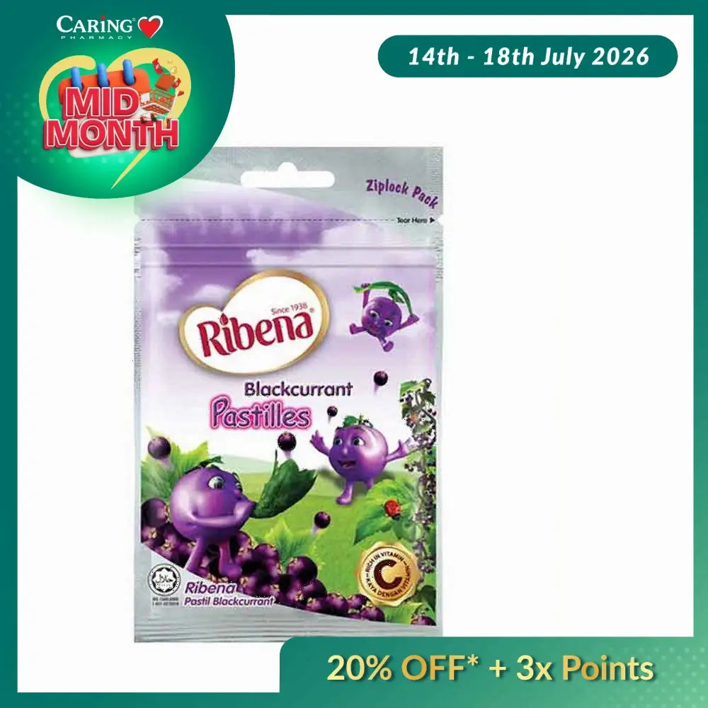 RIBENA PASTILLE REGULAR 15S