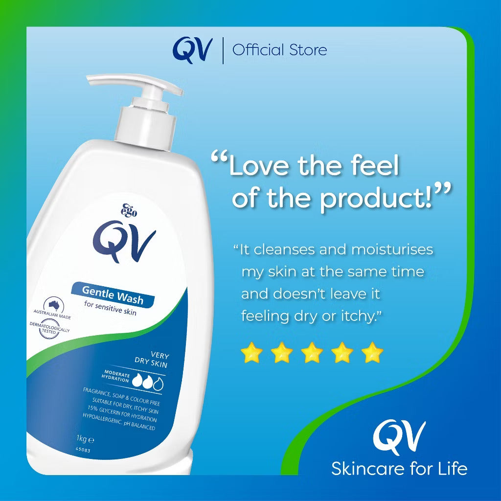 QV GENTLE WASH 1KG 2S