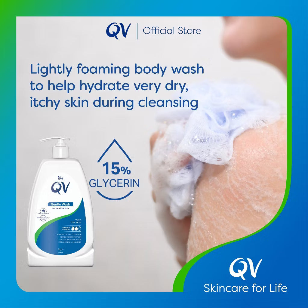 QV GENTLE WASH 1KG 2S
