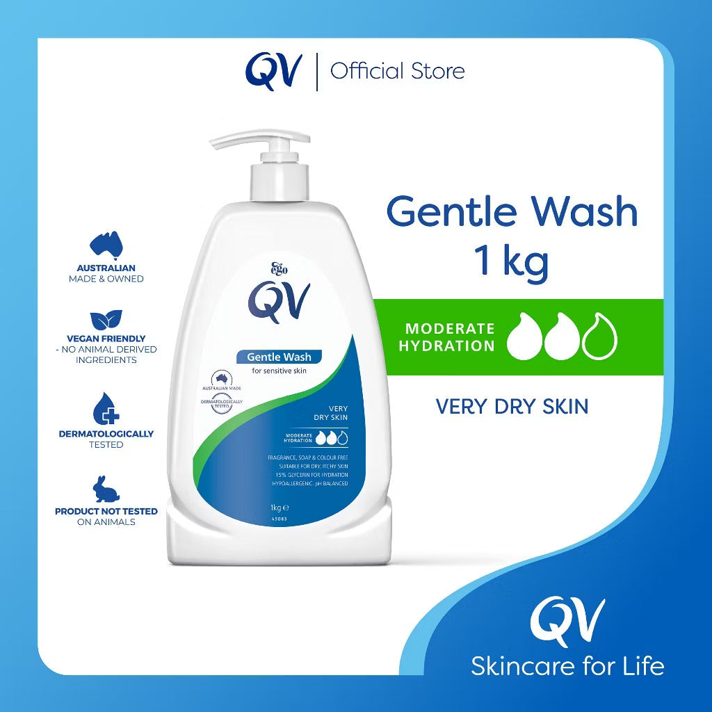 QV GENTLE WASH 1KG 2S
