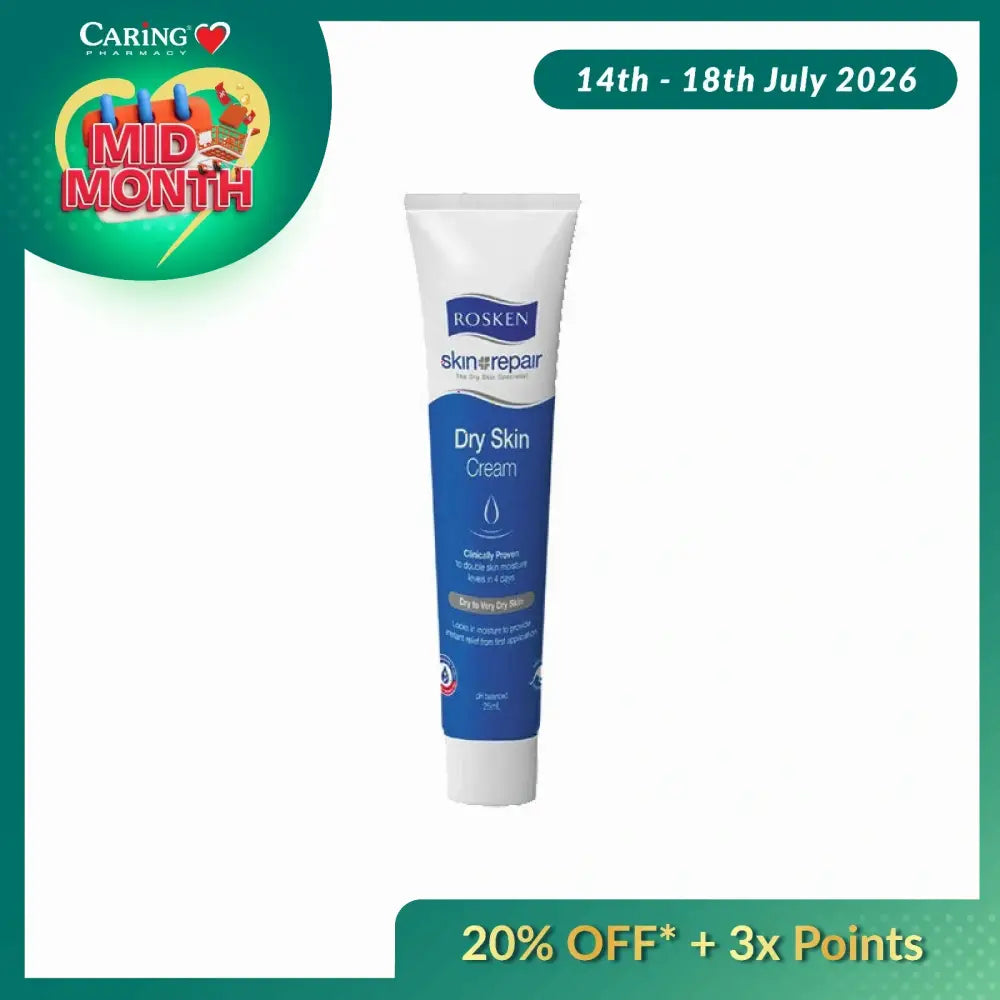ROSKEN DRY SKIN CREAM 25ML