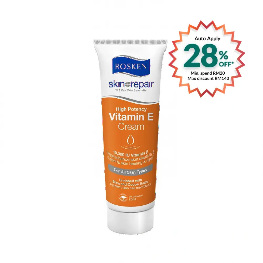 ROSKEN HIGH POTENCY VITAMIN E CREAM 75ML